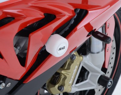 CRASHPADY CLASSIC RG RACING RACE ONLY, BMW S1000RR 10- 18 WHITE