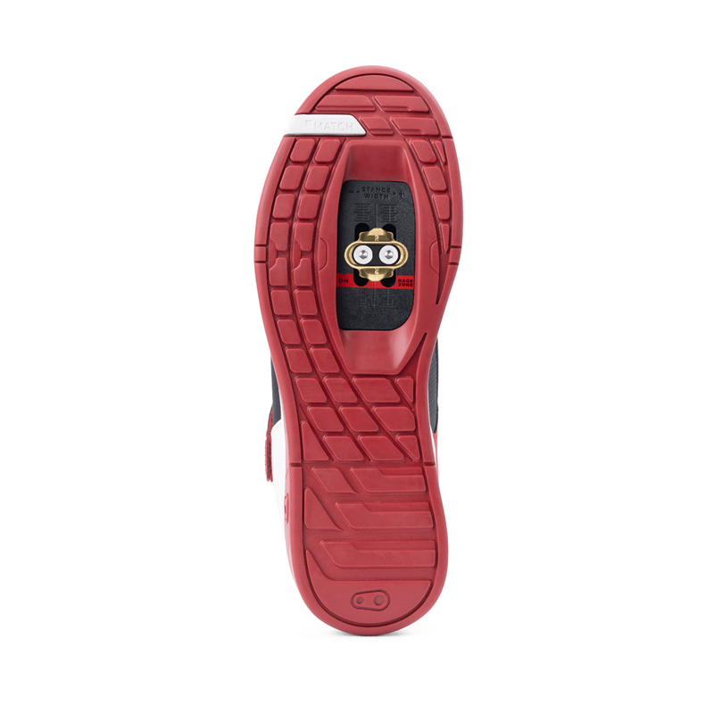 BUTY CRANKBROTHERS MALLET SPEEDLACE RED BLACK WHITE - RED OUTSOLE 12 (46 EU)