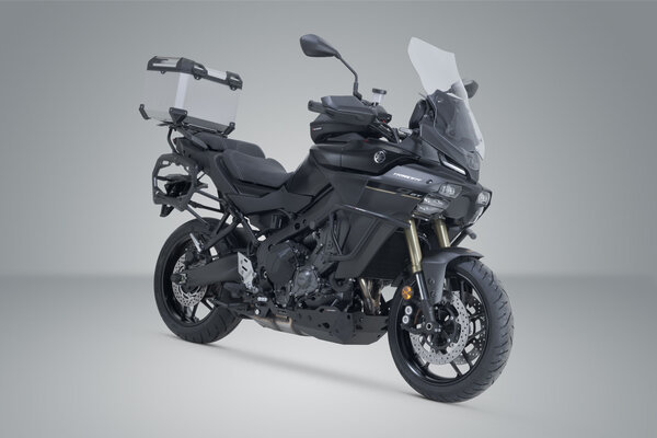 ZESTAW KUFRA CENTRALNEGO TRAX ADV SW-MOTECH YAMAHA TRACER 9 / GT / GT+ (24-) SILVER