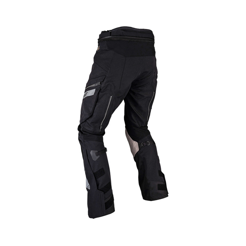 SPODNIE MOTOCYKLOWE TEKSTYLNE LEATT ADV DRITOUR 7.5 STEALTH BLACK GREY