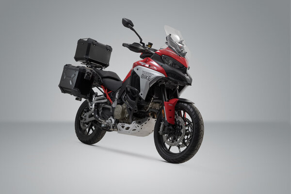 ZESTAW BAGAŻOWY ADVENTURE SW-MOTECH DUCATI MULTISTRADA V4 (20-) BLACK