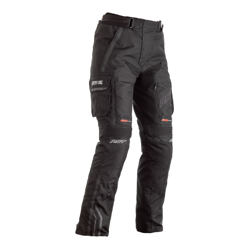 SPODNIE MOTOCYKLOWE TEKSTYLNE DAMSKIE RST PRO SERIES ADVENTURE X BLACK WS