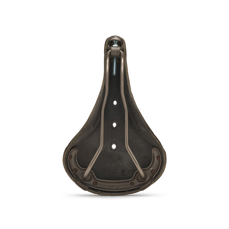 SIODEŁKO SKÓRZANE BROOKS B17 SPECIAL TITANIUM BLACK