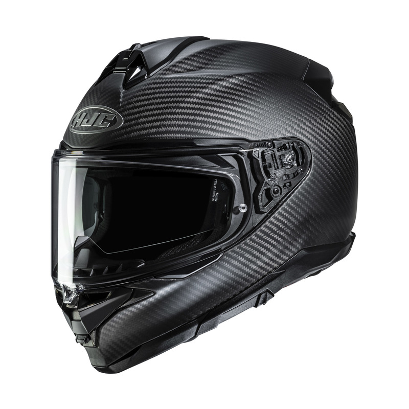 KASK MOTOCYKLOWY HJC F72 SOLID CARBON MATTE BLACK XS
