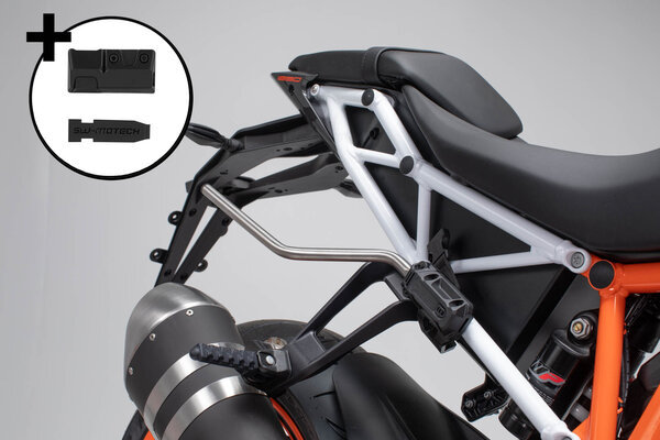 ZESTAW SAKW PRO BLAZE H I STELAŻY SW-MOTECH KTM 1290 SUPER DUKE R (13-19) BLACK