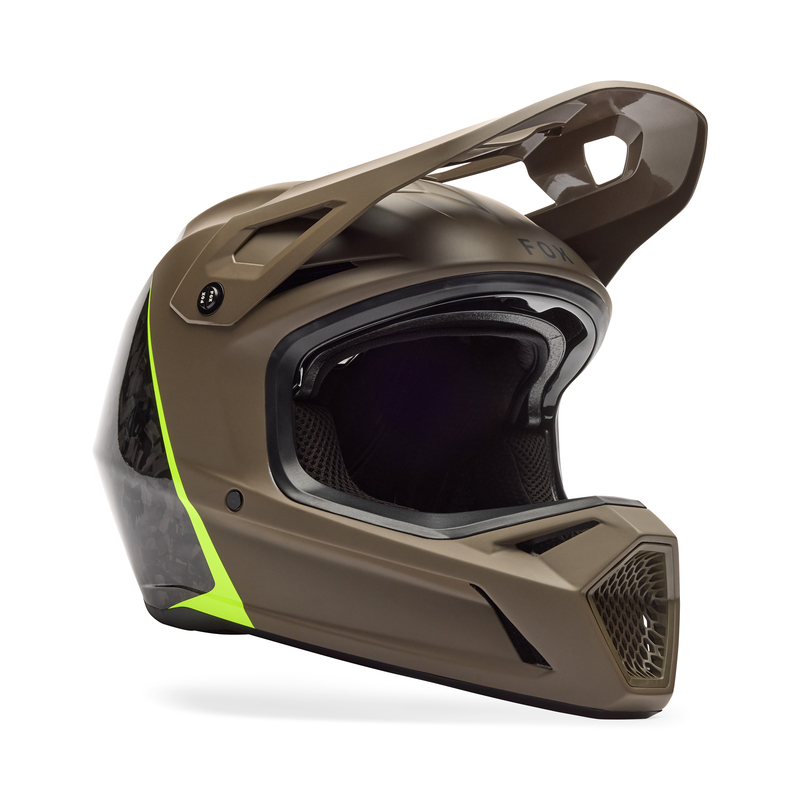 KASK ROWEROWY FOX RAMPAGE RS SPLICE MILITARY S