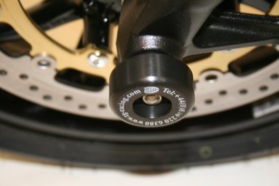 SLIDERY PRZEDNIEGO ZAWIESZENIA RG RACING SPEED TRIPLE 05- / TIGER 07- BLACK