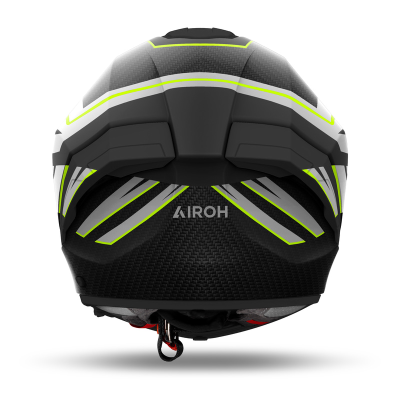 KASK MOTOCYKLOWY AIROH MATRYX SENTINEL YELLOW MATT M
