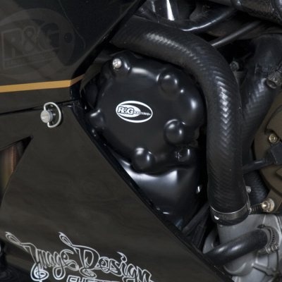 OSŁONA SILNIKA RG RACING KAWASAKI ZX-10R 04-05, LEWA STRONA BLACK