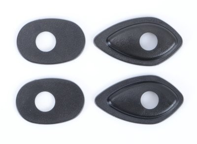 ADAPTER DO KIERUNKOWSKAZÓW RG RACINGWIĘKSZOŚĆ HOND, 4 SZT BLACK