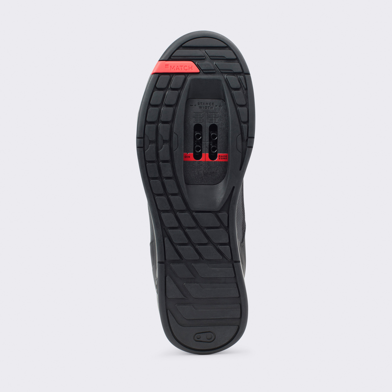 BUTY CRANKBROTHERS MALLET LACE BLACK RED - BLACK OUTSOLE 10 (43.5 EU)