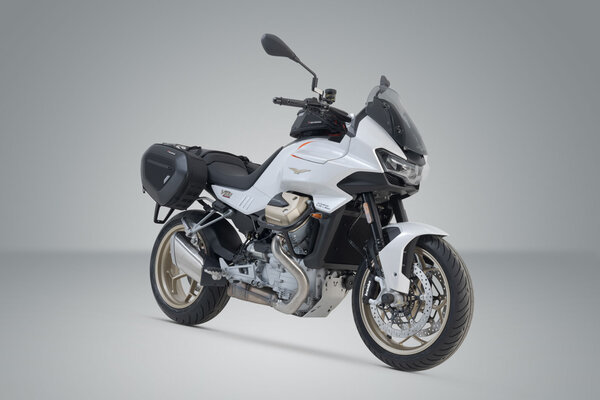 ZESTAW SAKW PRO BLAZE I STELAŻY SW-MOTECH MOTO GUZZI V1000 MANDELLO/S 22- BLACK