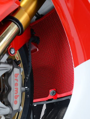 OSŁONA CHŁODNICY RG RACING HONDA CBR1000RR 08- 16 RED