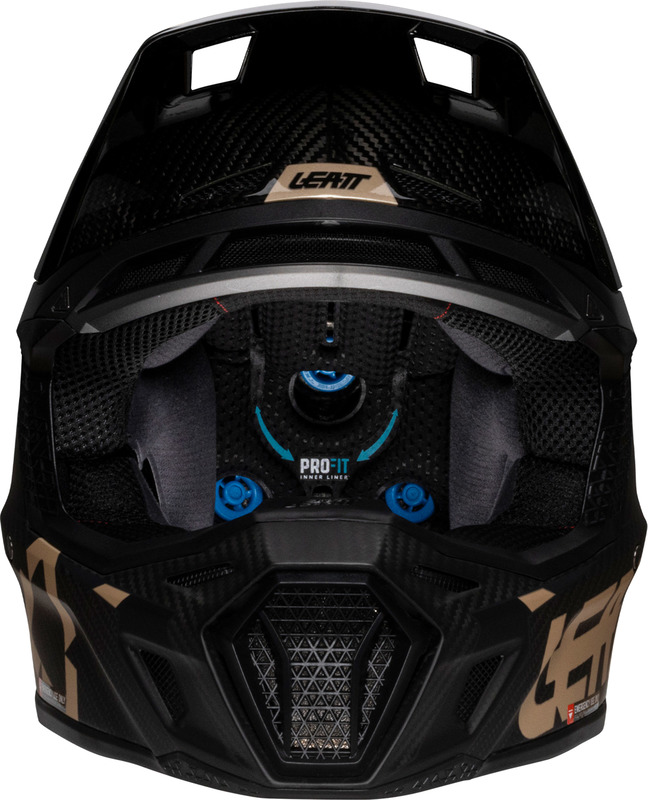 KASK MOTOCYKLOWY Z GOGLAMI LEATT KIT MOTO 9.5 CARBON