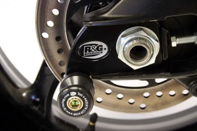 ROLKI WAHACZA RG RACING SUZUKI GSXR1000 07-, -S 1000 (ABS) (FA) 15-, -S1000 GT 22-, -S 950 21- BLACK