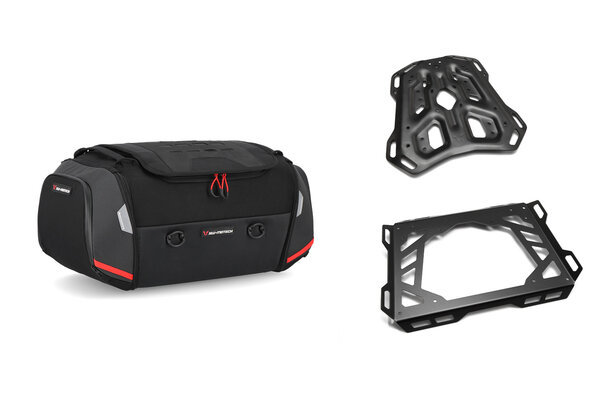 ZESTAW TORBA TYLNA I STELAŻ SW-MOTECH RACKPACK BMW R 1300 GS (23-) FOR BMW TOP CASE HOLDER
