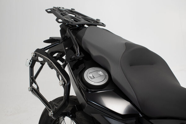 STELAŻ PRO NA KUFRY BOCZNE SW-MOTECH BMW F 650/700/800 GS (07-18) BLACK