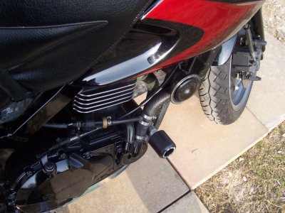 CRASHPADY CLASSIC RG RACING KAWASAKI GPZ 500 BLACK