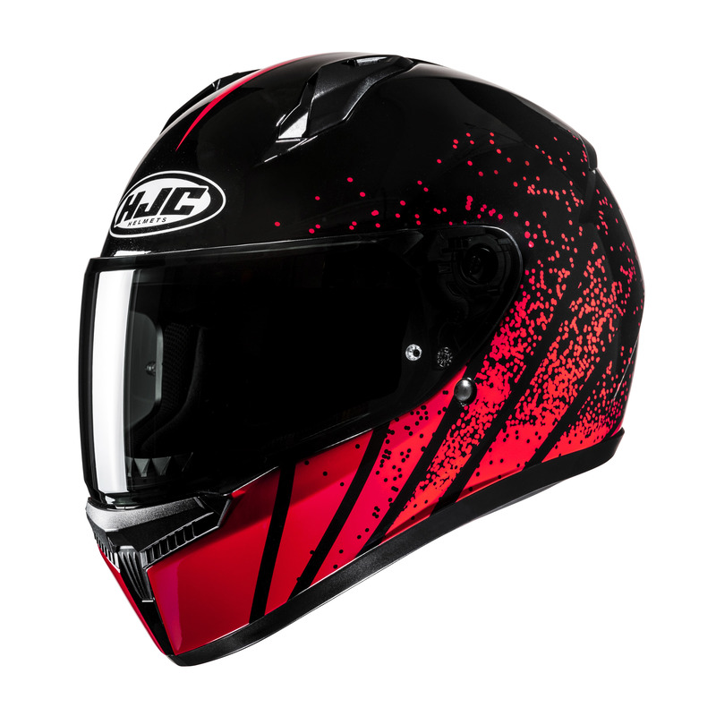 KASK MOTOCYKLOWY HJC C10 HAVEN BLACK RED