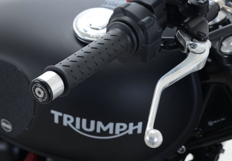 KOŃCÓWKI KIEROWNICY RG RACING TRIUMPH STREET TWIN/SPEED TWIN 19- BLACK