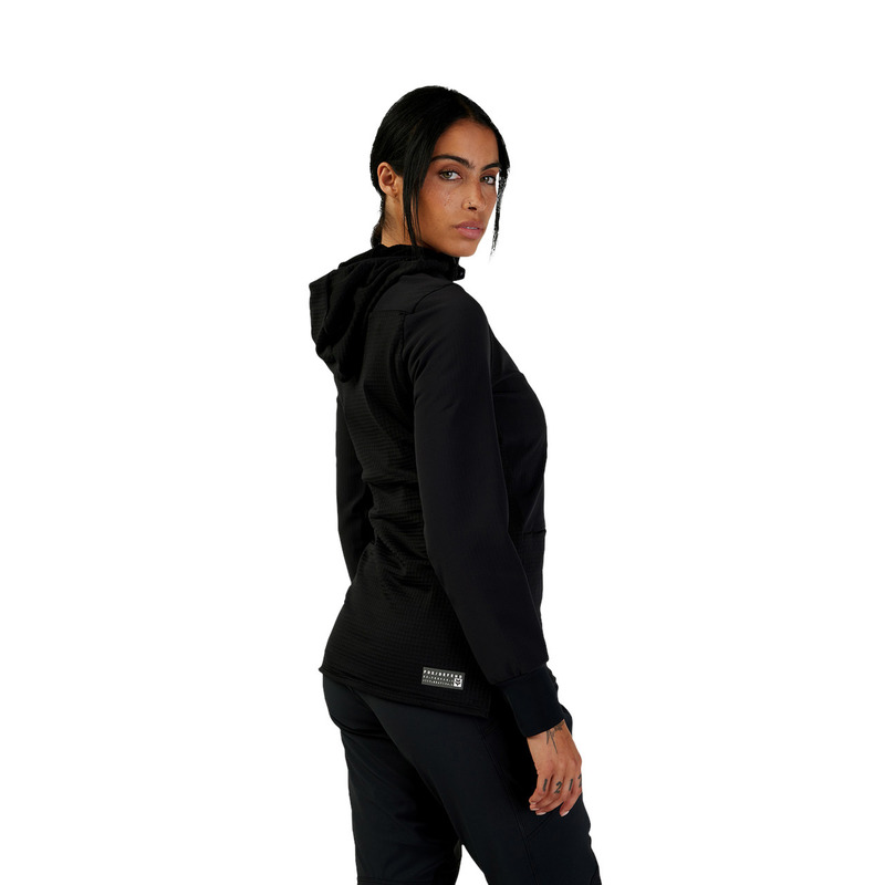 BLUZA ROWEROWA DAMSKA FOX DEFEND THERMAL BLACK XS