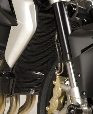 OSŁONA CHŁODNICY RG RACING MV AGUSTA 675 ALL YEARS/800 BRUTALE -2016 BLACK
