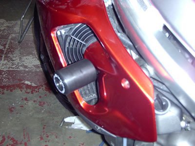 CRASHPADY CLASSIC RG RACING APRILIA FALCO TOP FAIRING BLACK