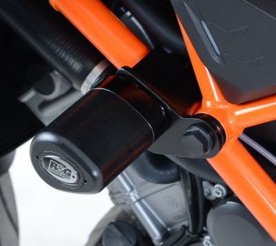 CRASHPADY AERO RG RACING KTM 1290 SUPER DUKE [R] 14- 19 BLACK