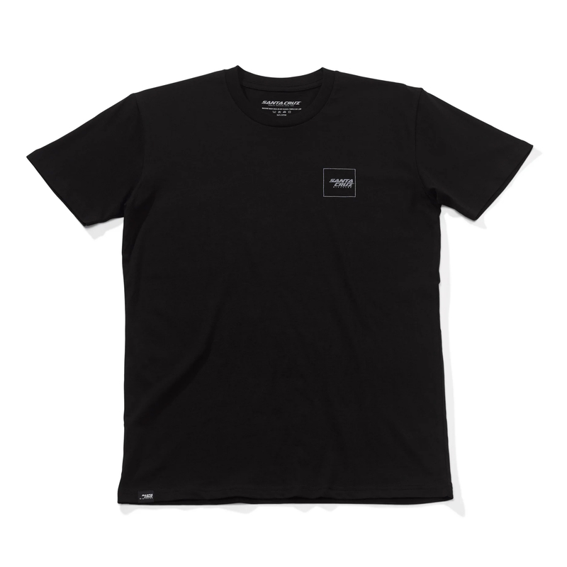 T-SHIRT SANTA CRUZ SKETCH SQUARED BLACK XXL