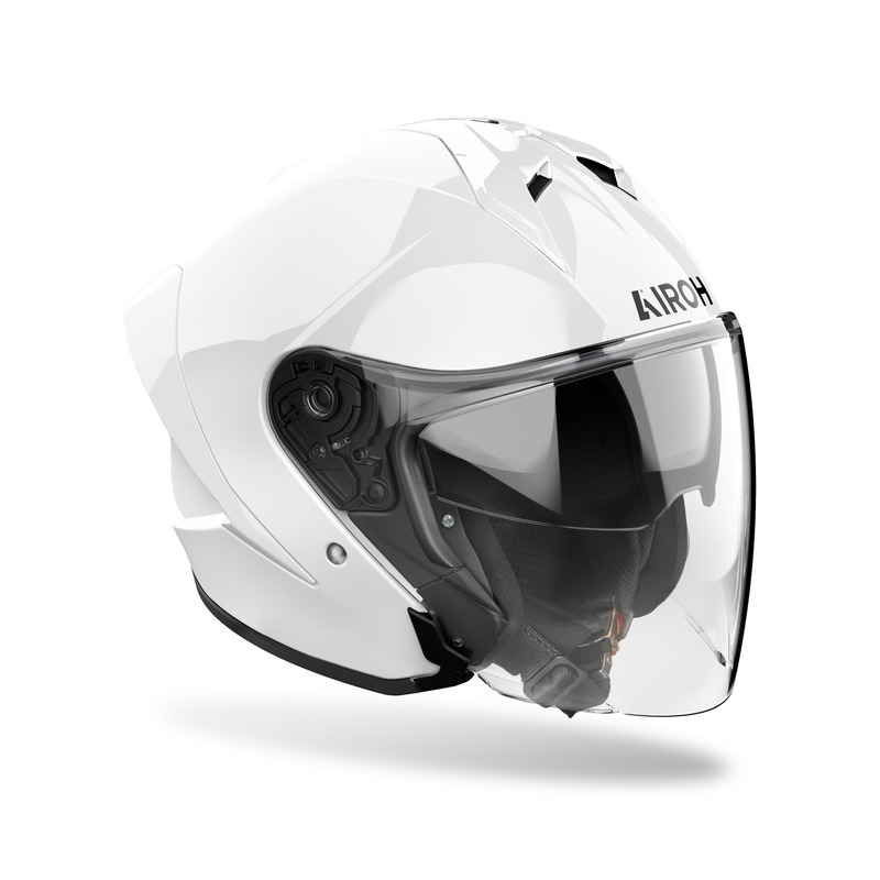 KASK MOTOCYKLOWY AIROH H21 COLOR WHITE GLOSS M