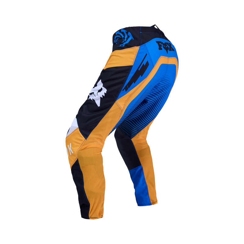 SPODNIE MOTOCYKLOWE FOX 180 COLLECT BLUE