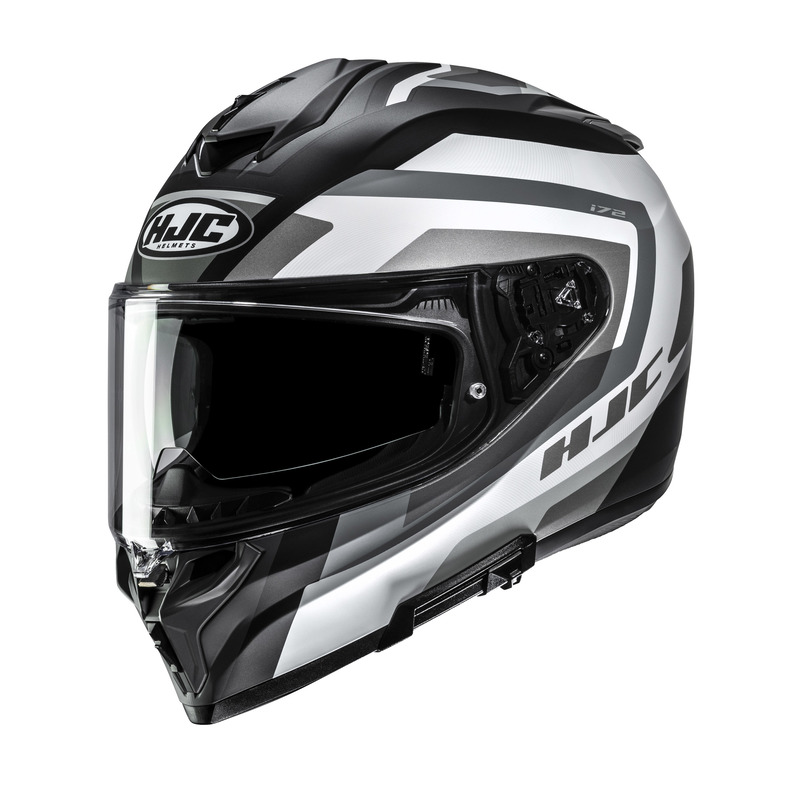 KASK MOTOCYKLOWY HJC I72 SHARD GREY WHITE XL