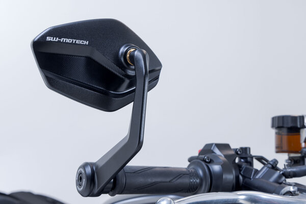 ZESTAW LUSTEREK SW-MOTECH DO ZAMONTOWANIA NA KOŃCU KIEROWNICY YAMAHA MODELS (16-), CFMOTO 450NK (23-