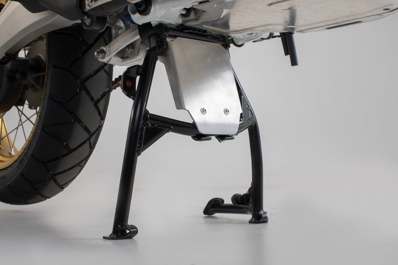 OSŁONA SILNIKA ROZSZERZENIE NA STOPKĘ CENTRALNĄ SW-MOTECH HONDA CRF1000L (15-)/CRF1100L (19-) SILVER