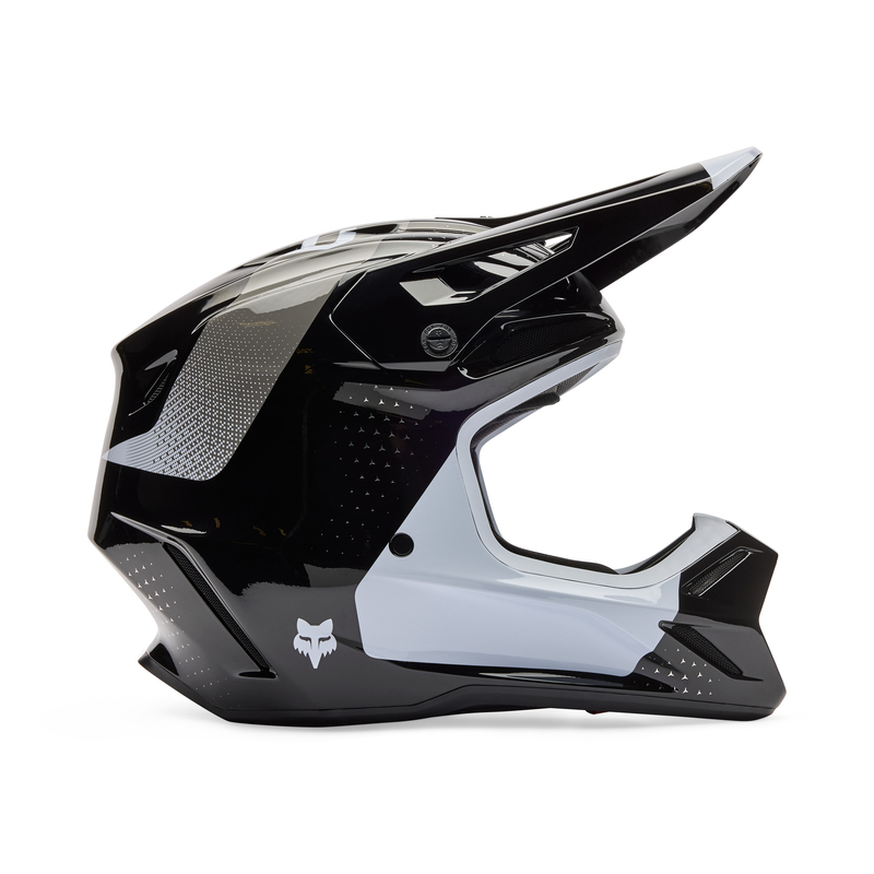 KASK MOTOCYKLOWY FOX V3 TINE BLACK