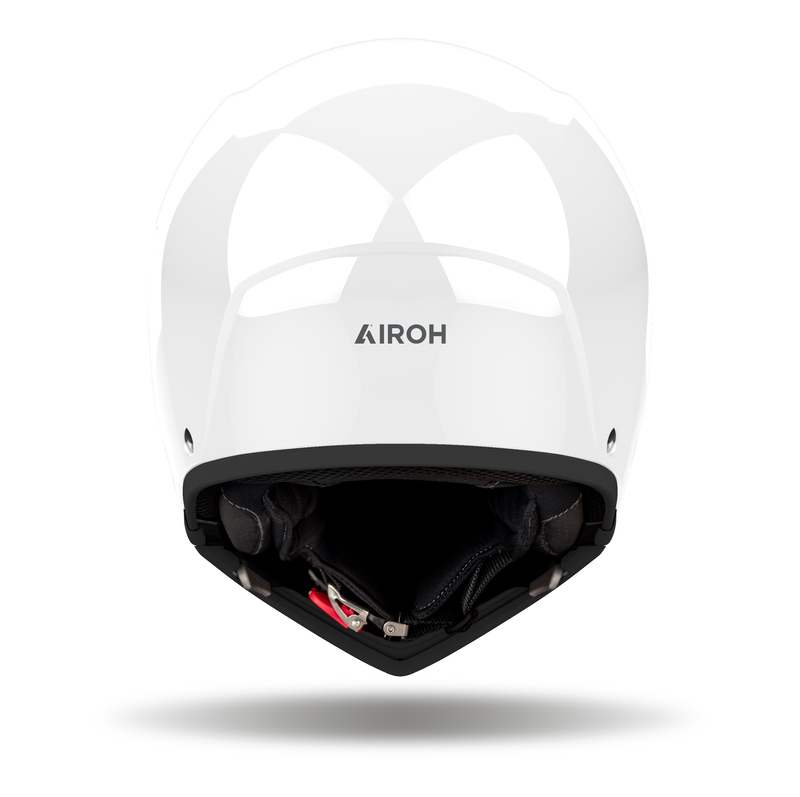 KASK MOTOCYKLOWY AIROH J110 COLOR WHITE GLOSS