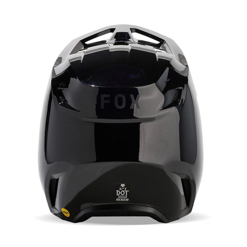 KASK MOTOCYKLOWY FOX V1 SOLID BLACK
