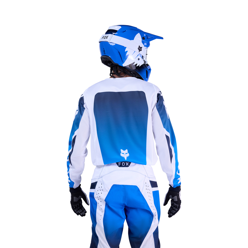 BLUZA MOTOCYKLOWA FOX 180 SHIELD BLUE