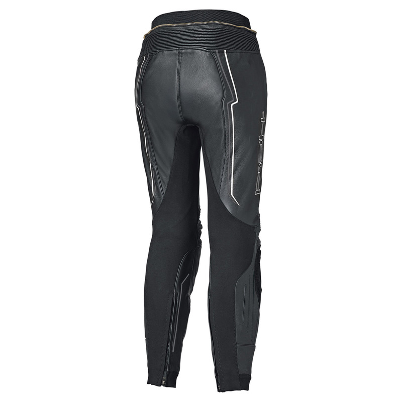 SPODNIE MOTOCYKLOWE SKÓRZANE DAMSKIE HELD DEBBIE 3 BLACK WHITE W38