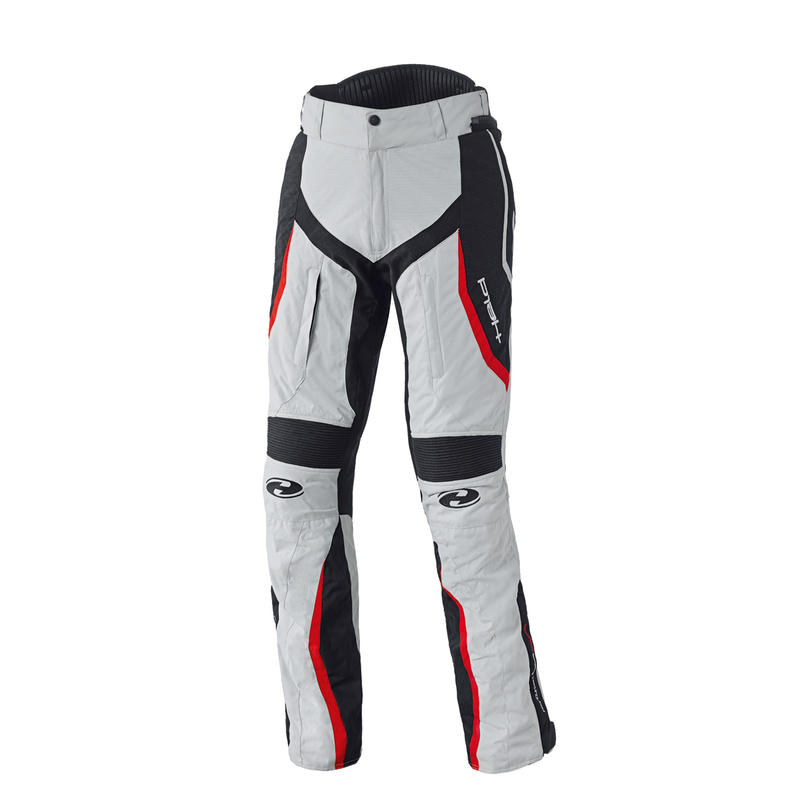 SPODNIE MOTOCYKLOWE TEKSTYLNE HELD LINK GREY RED