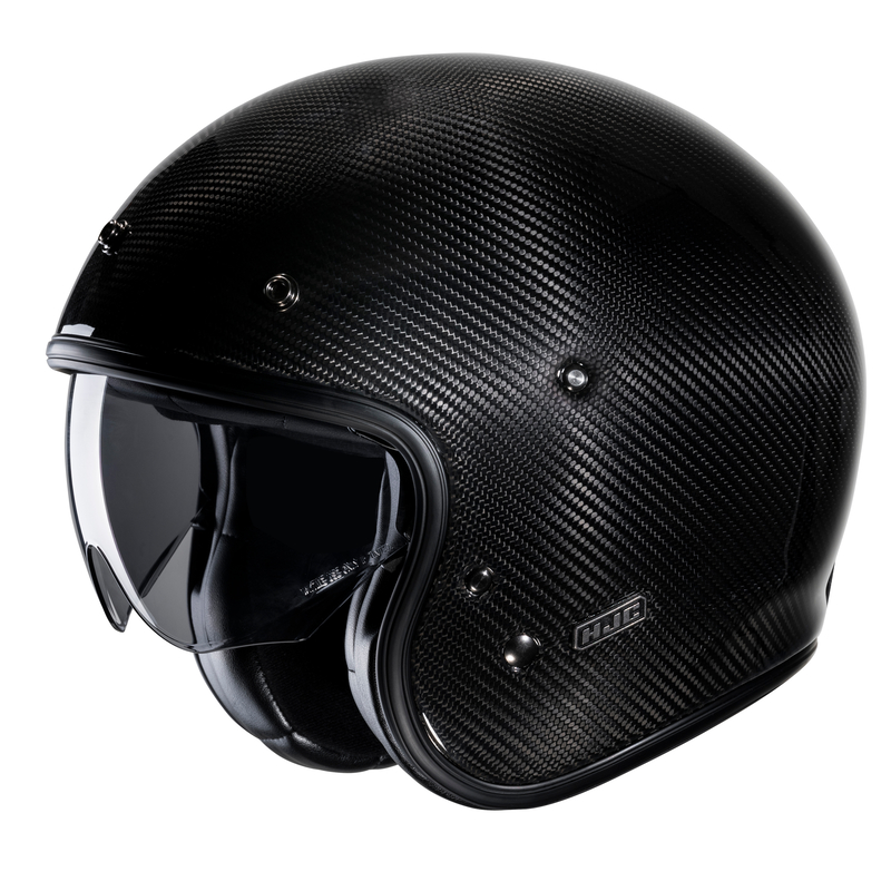KASK MOTOCYKLOWY HJC V31 CARBON BLACK XS