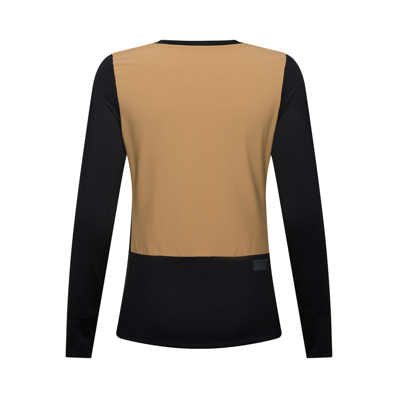 KOSZULKA ROWEROWA Z DŁUGIM RĘKAWEM DAMSKA FOX DEFEND THERMAL BROWN SUGAR XS