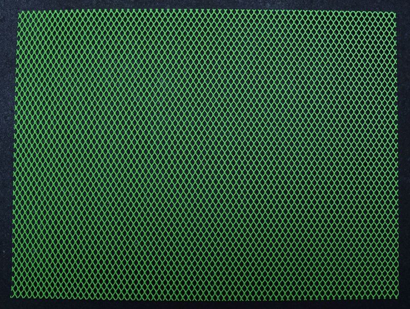 OSŁONA CHŁODNICY RG RACING UNIWERSALNA 12X16 GREEN
