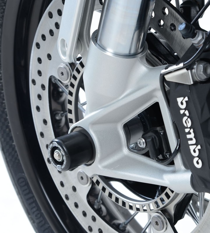 SLIDERY PRZEDNIEGO ZAWIESZENIA RG RACING BMW R NINET SCRAMBLER, RACER, PURE, URBAN GS BLACK