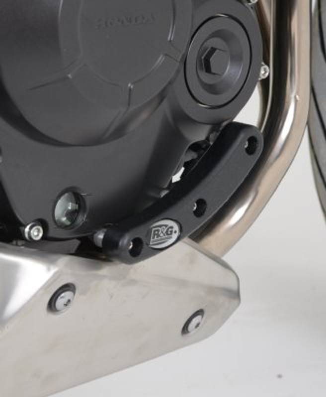 SLIDERY SILNIKA RG RACING HONDA CB500F 13 / CB500X PRAWA STRONA BLACK