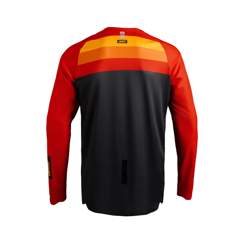 BLUZA OFFROADOWA LEATT MOTO 4.5 ENDURO STRIPE RED XL