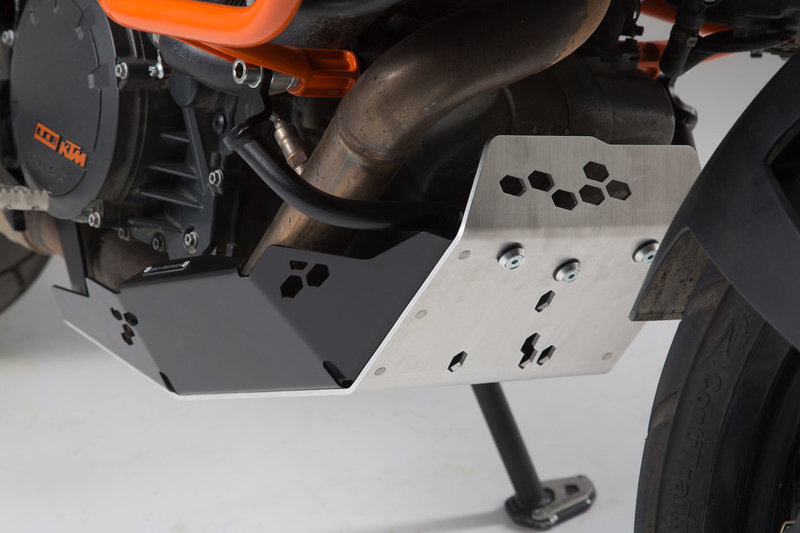 OSŁONA SILNIKA PŁYTA POD SILNIK SW-MOTECH KTM 1090 ADV 1190 ADV/R 1290 SADV BLACK SILVER