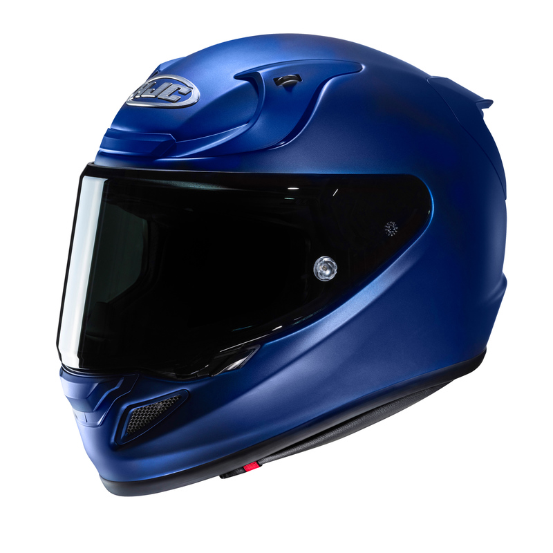KASK MOTOCYKLOWY HJC RPHA12 SOLID SEMI FLAT METALLIC BLUE L