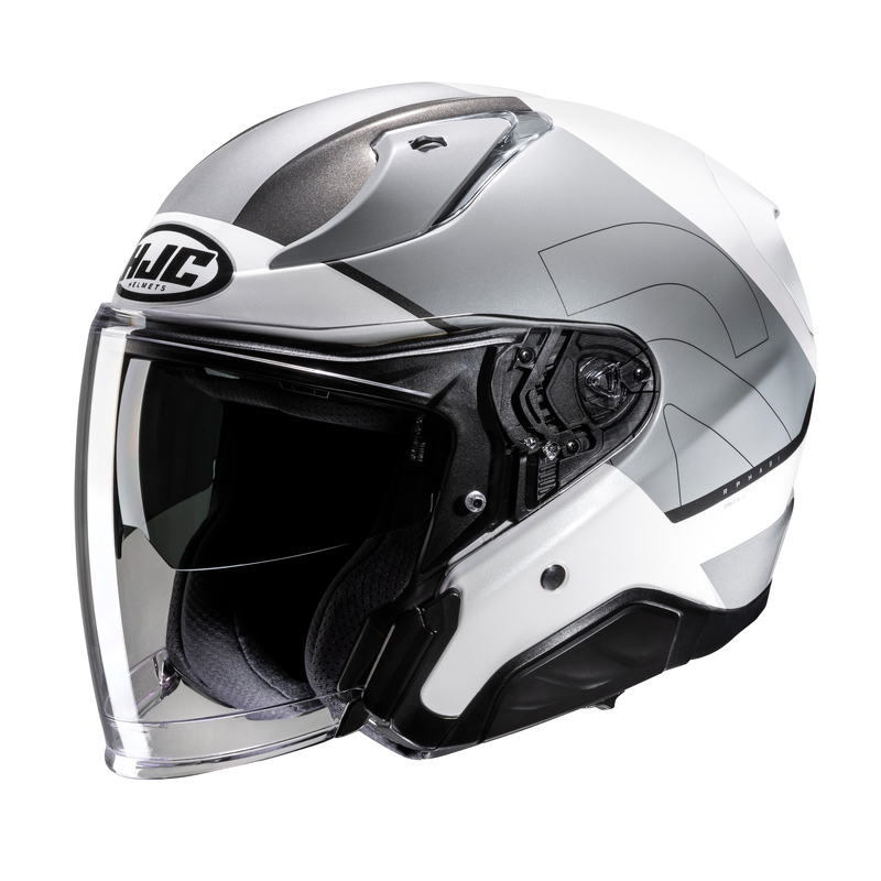 KASK MOTOCYKLOWY HJC RPHA31 CHELET SILVER WHITE