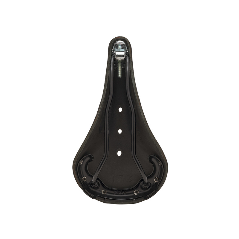 SIODEŁKO SKÓRZANE BROOKS B17 NARROW BLACK